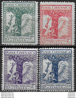 1928 Cirenaica Pro Società Africana MNH Sassone N. 45/48 - Other & Unclassified