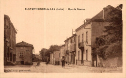 K1905 - St SYMPHORIEN De LAY - D42 - Rue De ROANNE - Autres & Non Classés