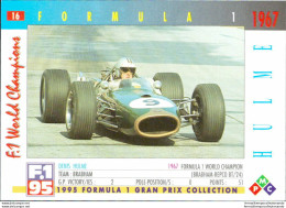 Bh16 1995 Formula 1 Gran Prix Collection Card Hulme N 16 - Catálogos