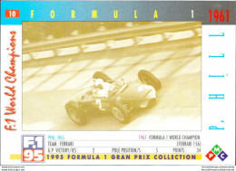 Bh10 1995 Formula 1 Gran Prix Collection Card P.hill N 10 - Catalogues