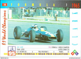 Bh14 1995 Formula 1 Gran Prix Collection Card Clark N 14 - Catálogos