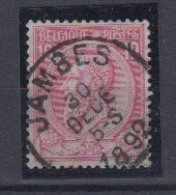 BELGIË - OBP - 1884/91 - Nr 46 T0 (JAMBES) - Coba + 4.00 € - 1884-1891 Leopold II.