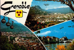 GRENOBLE       ( ISERE )  LOT DE 2 CARTES  _  MULTI-VUES - Grenoble