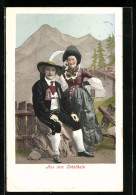 AK Oetzthal /Tirol, Ein Junges Paar In Lokaler Tracht  - Ohne Zuordnung