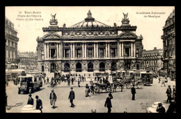 75 - PARIS - 9EME - TOUT PARIS N°10 - L'ACADEMIE NATIONALE DE MUSIQUE, OPERA GARNIER, PLACE DE L'OPERA - EDIT FLEURY - Paris (09)