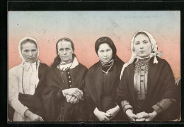 AK Vier Frauen Aus Russisch-Polen  - Sin Clasificación