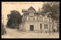 92 - CHAVILLE - AVENUE CURIE ET LA POSTE - Chaville