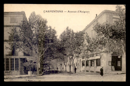 84 - CARPENTRAS - AVENUE D'AVIGNON - SOCIETE MARSEILLAISE DE CREDIT - Carpentras
