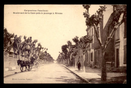 84 - CARPENTRAS - BOULEVARD DE LA GARE PRES LE PASSAGE A NIVEAU - Carpentras