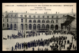 78 - VERSAILLES - FUNERAILLES DES VICTIMES DE LA CATASTROPHE DU DIRIGEABLE LA REPUBLIQUE 28 SEPT 1909 - LE CORTEGE - Versailles