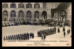 78 - VERSAILLES - FUNERAILLES DES VICTIMES DE LA CATASTROPHE DU DIRIGEABLE LA REPUBLIQUE 28 SEPT 1909 - Versailles