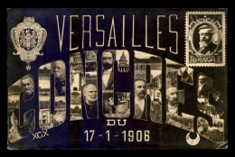 78 - VERSAILLES - CONGRES DU 17 JANVIER 1906 - LETTRES MULTIVUES - Versailles