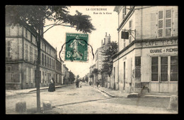 16 - LA COURONNE - RUE DE LA GARE - CAFE - Autres & Non Classés