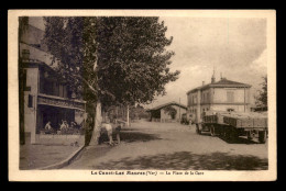 83 - LE CANET-LES-MAURES - LA PLACE DE LA GARE - Other & Unclassified