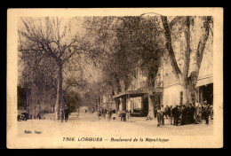 83 - LORGUES - BOULEVARD DE LA REPUBLIQUE - Lorgues