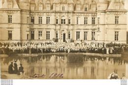 CARTE PHOTO 1912 LE CHATEAU DE BOURSAULT - Autres & Non Classés