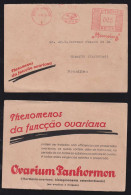 Deutsches Reich 1934 AFS 5Pf Meter Freistempler Werbe Drucksache BERLIN TEMPELHOF X MARANHAO Brasilien - Covers & Documents