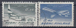 FINLAND 580-581,used,falc Hinged - Used Stamps