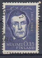 FINLAND 584,used,falc Hinged - Usati