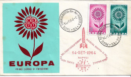 Fdc ReRu: EUROPA (1964); No Viaggiata; Annullo Fuorigrotta + Timbro Manifestazione - FDC