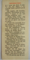 2 Bladwijzers Met Gebedsteksten / Jaren 1950 / Godsdienst Religie Devotie Bijbel - Marcapáginas