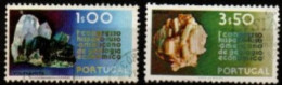 PORTUGAL    -   1971.    Y&T N° 1119  &  1121 Oblitérés.  Géologie  /  Minéraux. - Oblitérés