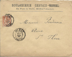 48 --- Lettre 15 MURAT En-tête Boulangerie Gervais-Niocel - 1900 – 1949