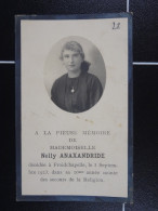 Nelly Anaxandride Froidchapelle 1923 à 16 Ans  /28/ - Images Religieuses