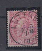 BELGIË - OBP - 1884/91 - Nr 46 T0 (LUTTRE) - Coba + 4.00 € - 1884-1891 Leopold II