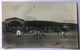 Carte Photo WW1 - Camp De Prisonniers HAMELN Gefangenenlager - Soldats Jouant Au Football - Photographe Anstalt - 1914-18