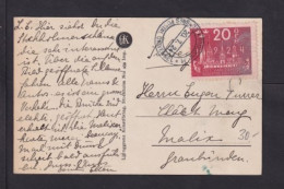 1924 - 20 Ö. UPU-Kongress Auf Karte Mit Passendem Sonderstempel Stockholm Nach Berlin - UPU (Wereldpostunie)