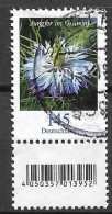 2018  Deutschland  Mi. 3351  Used Mit  EAN-Codierung. Blumen  Jungfer Im Grünen (Nigella Damascena) - Unused Stamps