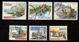 PORTUGAL    -   1972.    Y&T N° 1137 à 1142 Oblitérés.  Vues Et Monuments - Usado