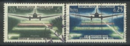 FRANCE - 1959. 64, POST DAY STAMPS SET OF 2, USED - Gebruikt