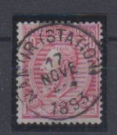 BELGIË - OBP - 1884/91 - Nr 46 T0 (NAMUR (STATION)) - Coba + 1.00 € - 1884-1891 Leopold II.