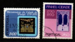 PORTUGAL    -   1972.    Y&T N° 1144 / 1145 Oblitérés.  Pinhel - Usati