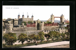 AK London, Tower Of London Und Palace  - Autres & Non Classés