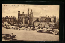AK London, The Tower From The River  - Autres & Non Classés