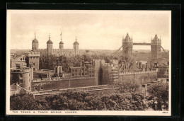 AK London, The Tower & Tower Bridge  - Altri & Non Classificati
