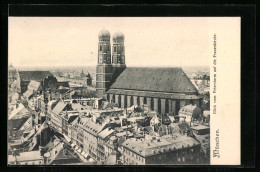 AK München, Blick Vom Petersturm Auf Die Frauenkirche  - Altri & Non Classificati