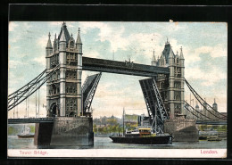 Lithographie London, Tower Bridge  - Andere & Zonder Classificatie