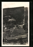 AK Radegund, Schöckl-Seilbahn Mit Besuchern  - Funicular Railway