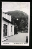 AK Bad Harzburg, Schwebebahn Auf Dem Burgberg  - Funiculares