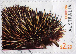 AUSTRALIA 2019 $2.20 Multicoloured, Australian Fauna-Echidna Self Adhesive Die Cut FU - Used Stamps