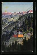 AK Bozen /Südtirol, Elektrische Schwebebahn Mit Kohlern  - Funiculares