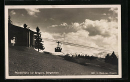 AK Bregenz, Bergstation Der Pfänderbahn  - Funiculares