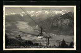 AK Patscherkofelbahn, Blick Zur Seilbahn  - Funiculares