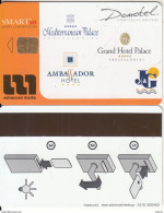 GREECE - Domotel/Mediterranean/Grand/Ambassador/J&G, Hotel Keycard, Used - Cartas De Hotels
