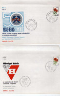 Turquie - 1985 - Fleurs - Coquelicots  - Sur Enveloppes Illustrees - Lettres & Documents
