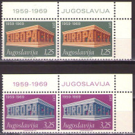 Yugoslavia 1969 - Europa CEPT - Mi 1361-1362 - MNH**VF - Unused Stamps